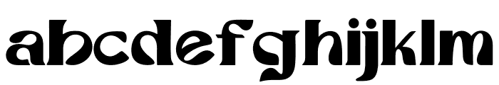 Mojopait Font LOWERCASE