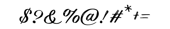 Mokaya Regular Font OTHER CHARS