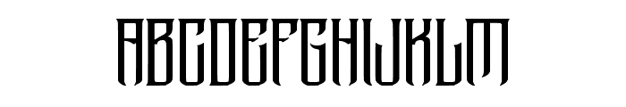 Mokhrom Font UPPERCASE