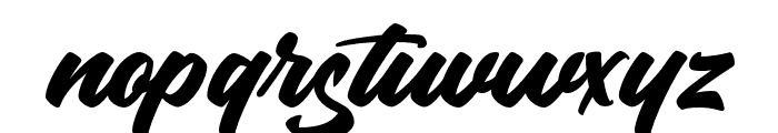Mokutton-Regular Font LOWERCASE