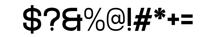 Molarum Font OTHER CHARS