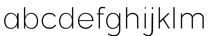 Molden Extra Light Font LOWERCASE