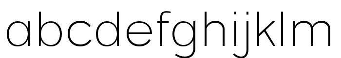 Molden-ExtraLight Font LOWERCASE