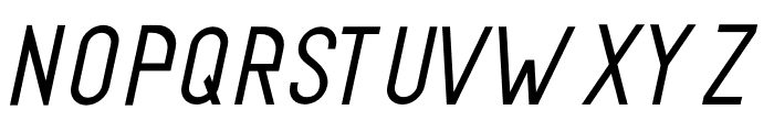 Moldova Italic Font UPPERCASE