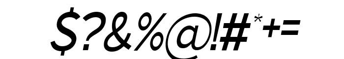 Molea Thin Italic Italic Font OTHER CHARS