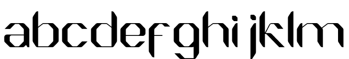 Moleno Font LOWERCASE