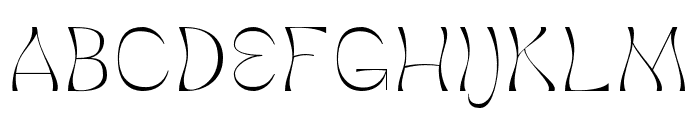 MolexShoora-ExtraLight Font UPPERCASE