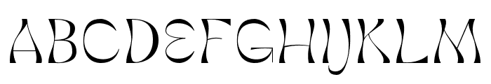 MolexShoora-Regular Font UPPERCASE