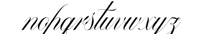 Mollani Regular Font LOWERCASE