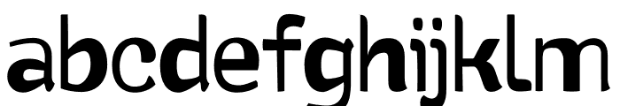 Molless Font LOWERCASE