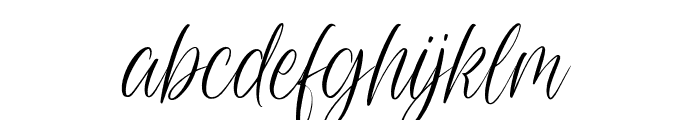 Molleta Script Font LOWERCASE