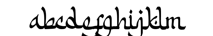 Mollihin Font LOWERCASE