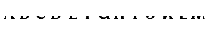 Molly Monogram Lower Split Monogram Font UPPERCASE