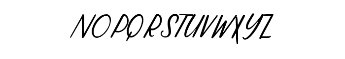 Molokai Sans Italic Font UPPERCASE
