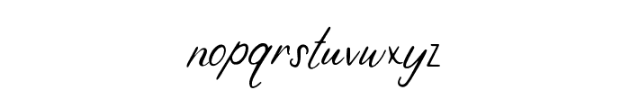Molokai Sans Italic Font LOWERCASE