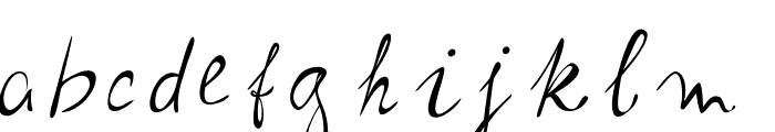 Moloko-finita Font LOWERCASE