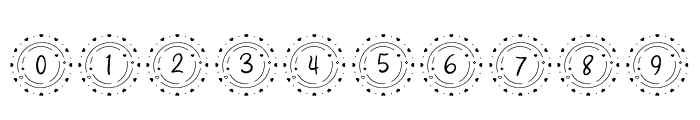 MoloveValentineMonogram Font OTHER CHARS
