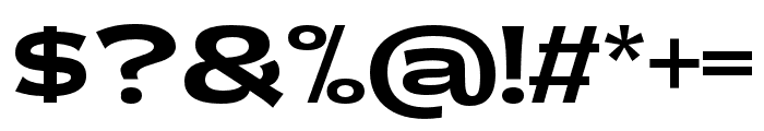 MolternBlanc-Regular Font OTHER CHARS