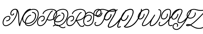 Moluska Font UPPERCASE