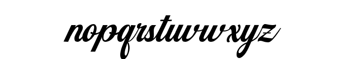 Mombin Script Font LOWERCASE