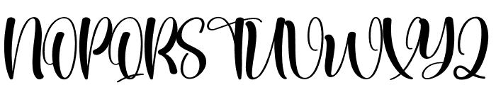 Momlife Font UPPERCASE