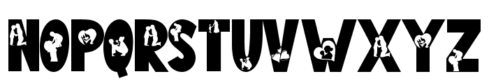 Mommy Cute Font UPPERCASE
