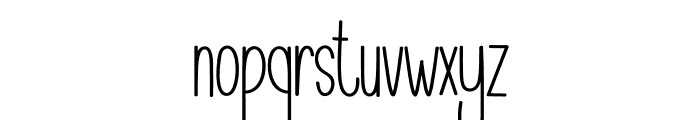 Momories Font LOWERCASE