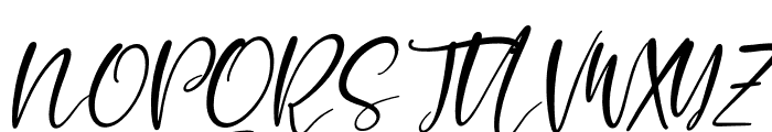 Momshine Italic Font UPPERCASE
