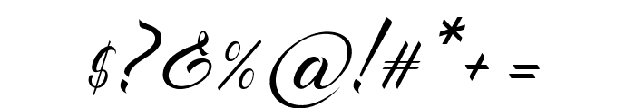 Monafera-Regular Font OTHER CHARS