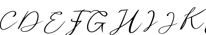 Monalica Erdawn Font UPPERCASE