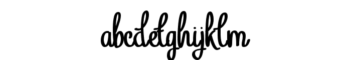 Monalisa Delight Regular Font LOWERCASE