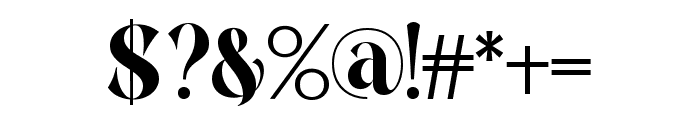 Monalisa Serif Regular Font OTHER CHARS