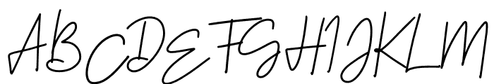 Monalisa Signature Font UPPERCASE