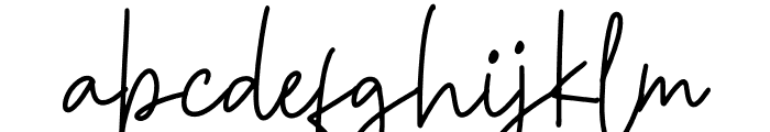 Monalisa Signature Font LOWERCASE