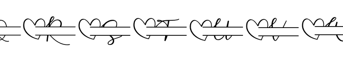 Monallesia Monogram Font UPPERCASE