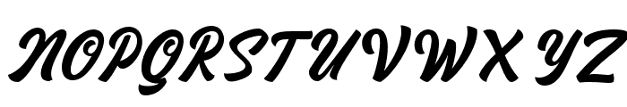 Monamour-Italic Font UPPERCASE