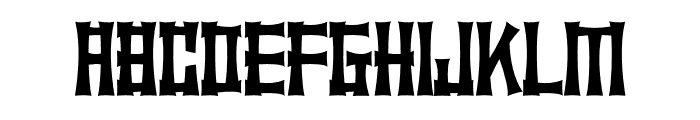 Monarchi Font UPPERCASE