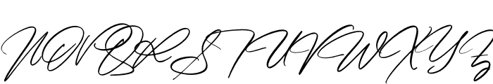 Monarchy Signature Font UPPERCASE