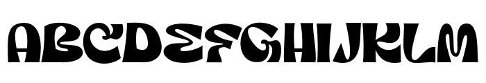 Monarqy Regular Font UPPERCASE