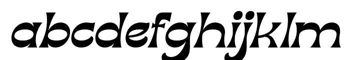 Monberg Italic Font LOWERCASE