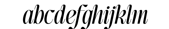 MoncheurHavens-Italic Font LOWERCASE