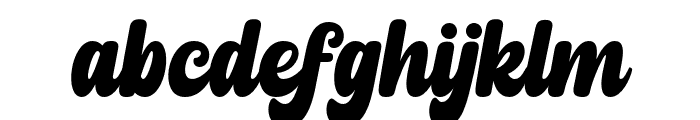 Monchila Regular Font LOWERCASE