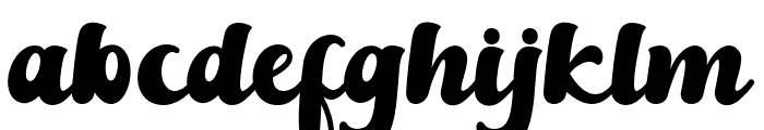 Moncho-Regular Font LOWERCASE