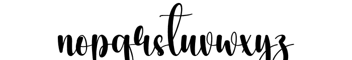 Monday Farmhouse Font LOWERCASE