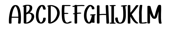 Monday Gooday Font LOWERCASE