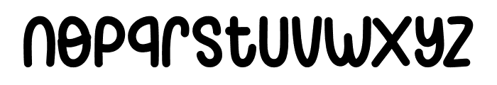 Monday Planner Regular Font LOWERCASE