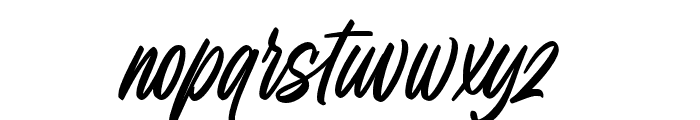 Monday Starlight Regular Font LOWERCASE
