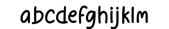 MondayAmelia-Regular Font LOWERCASE