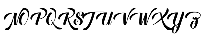 MondayQueen-Regular Font UPPERCASE