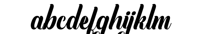 MondayQueen-Regular Font LOWERCASE